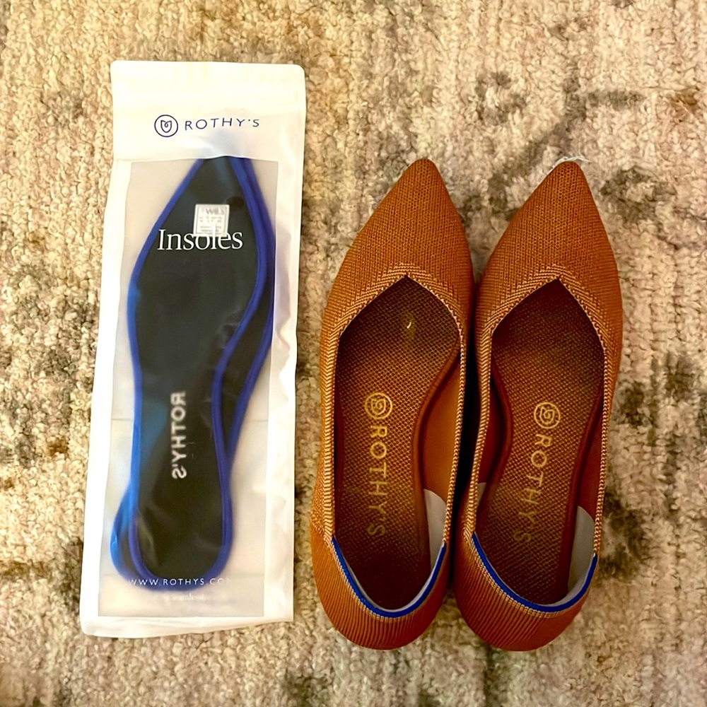 Rothy’s The Point Flat with Extra Insert